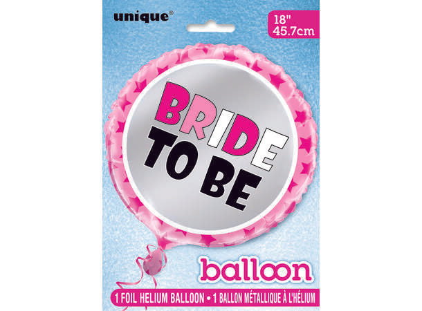 Bride to be folieballong 46cm