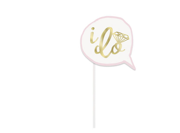 Photoprops til utdrikningslag dame - Rosa og Gull
