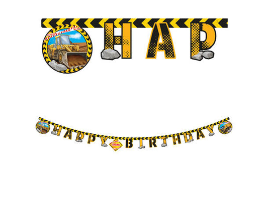 Anleggskjøretøy FSC "Happy Birthday" leddbanner