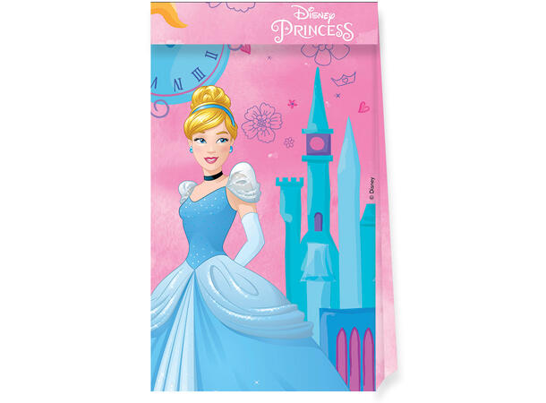 Disney prinsesser FSC godteposer i papir