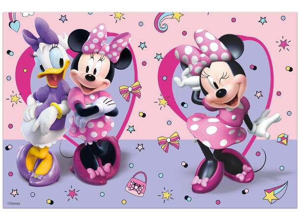Minni mus plastduk 120x180cm