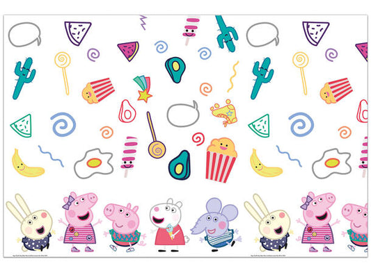 Peppa gris plastduk 120x180cm