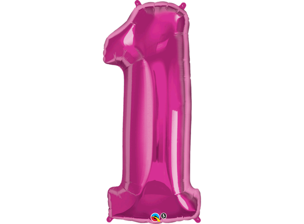 Folie tallballong - rosa
