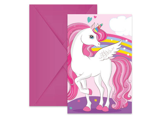 Unicorn invitasjoner