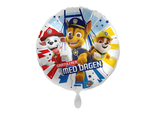 Folieballong - Paw patrol
