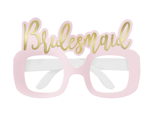 "Bridesmaid" Briller i papir - Dame