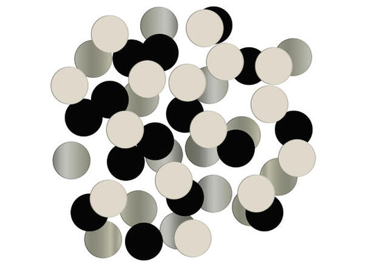 Creme Noir papirkonfetti 1 pose (14gram)