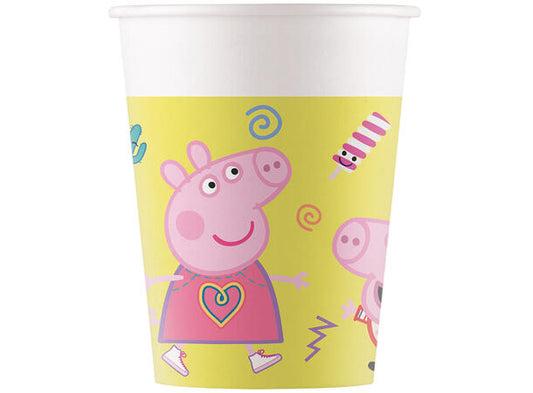 Peppa gris papirkopper  2dl