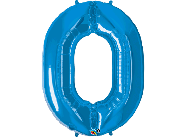 Folie tallballong - blå
