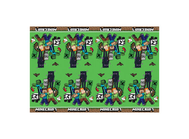 Minecraft plastduk 120x180cm