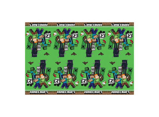 Minecraft plastduk 120x180cm