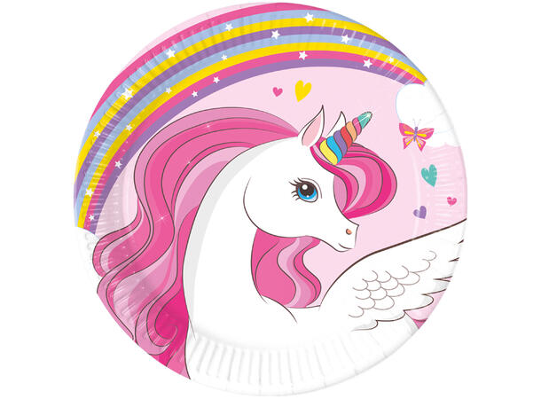 Unicorn tallerkener