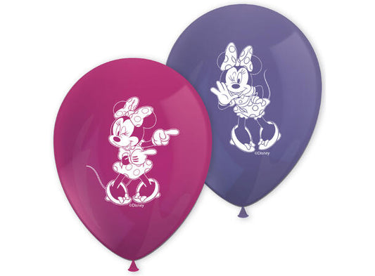 Minni mus gummiballonger med trykk 30cm