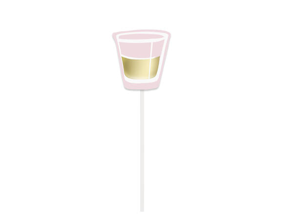 Photoprops til utdrikningslag dame - Rosa og Gull