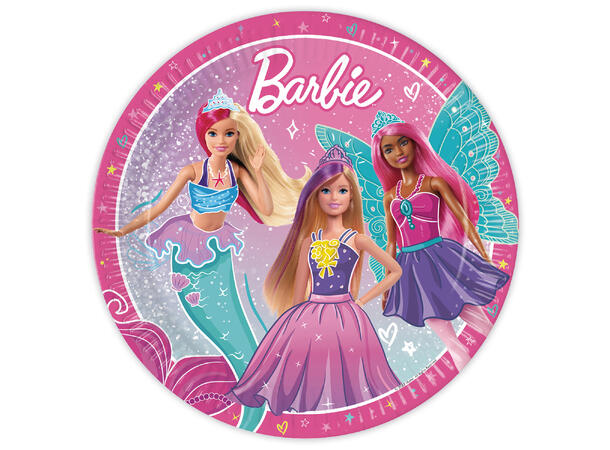 Barbie tallerkener