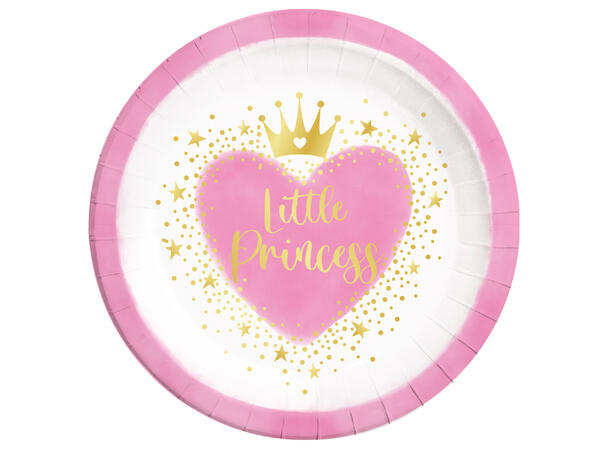 My Little Princess tallerken i papir 23cm