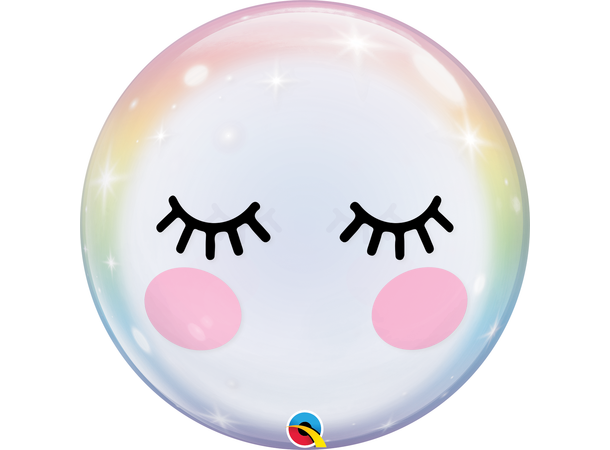 Eyelashes Bubbleballong 56cm