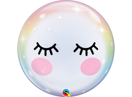 Eyelashes Bubbleballong 56cm