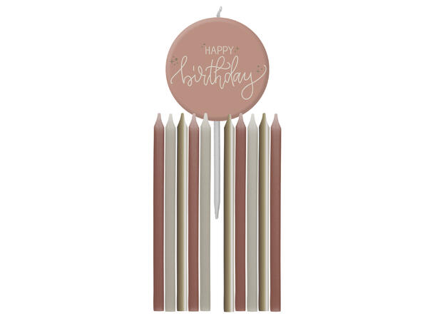 Creme Rose kakelys 9,5cm