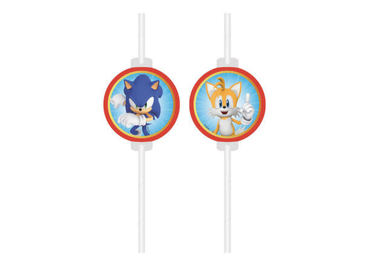 Sonic papir sugerør med merke