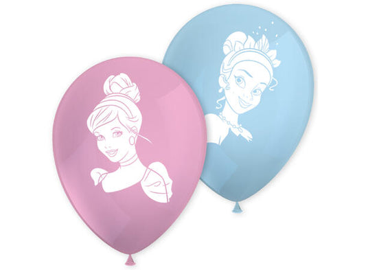 Disney prinsesser gummiballonger med trykk 30cm