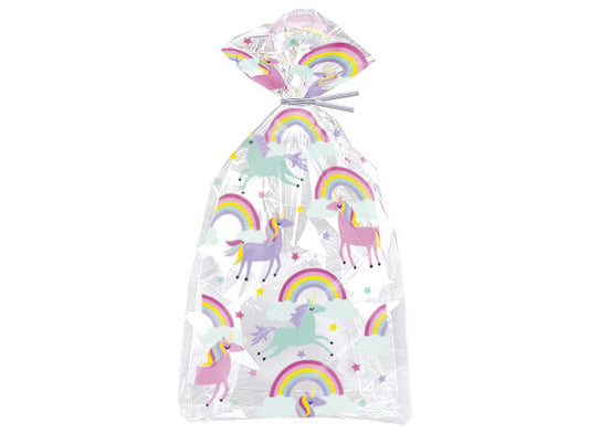 Unicorn cellofanposer inkl lukkere 28x13cm