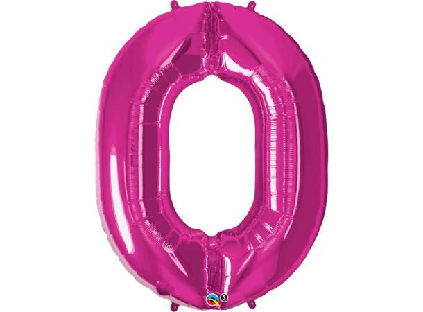 Folie tallballong - rosa