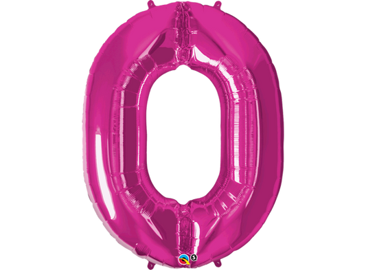 Folie tallballong - rosa