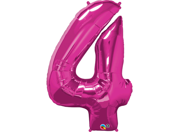 Folie tallballong - rosa