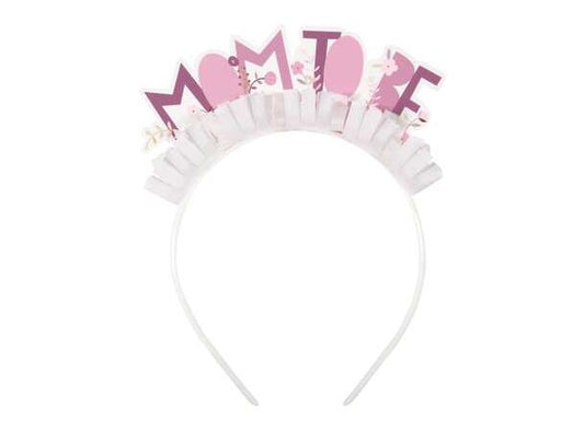 Hårbøyle "mom to be" rosa