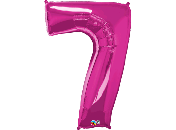 Folie tallballong - rosa