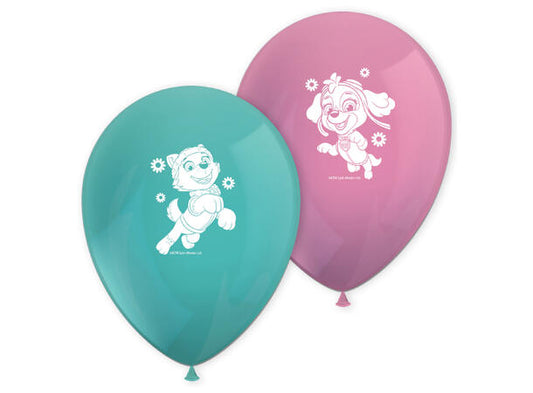 Paw Patrol gummiballonger med trykk 30cm