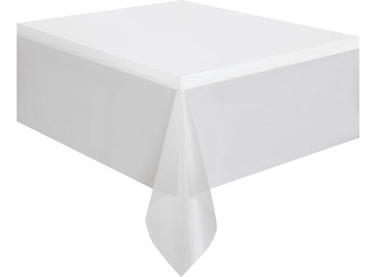 Gjennomsiktig firkantet plastduk 137x274cm
