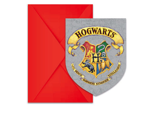 Harry Potter FSC invitasjoner med konvolutt