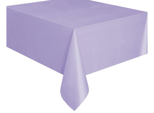 Lavendel firkantet plastduk 137x274cm