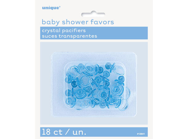 Blå pyntesmokker 2,5cm