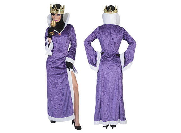 Dronning kostyme dame