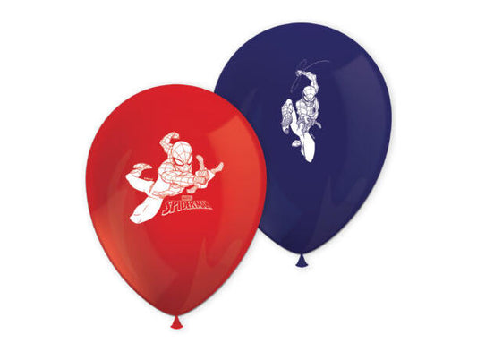 Spider-Man gummiballonger med trykk 30cm