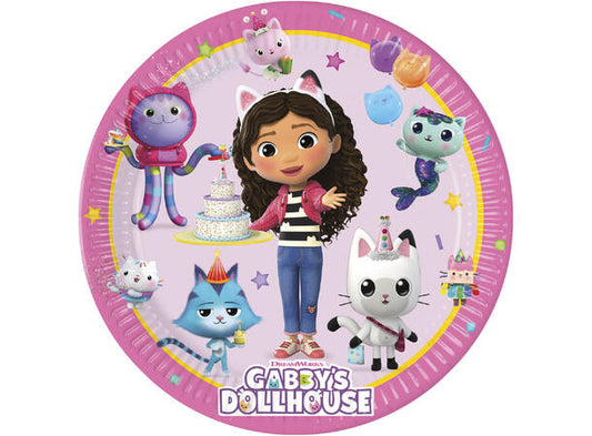 Gabbys Dollhouse FSC papirtallerkener 20cm