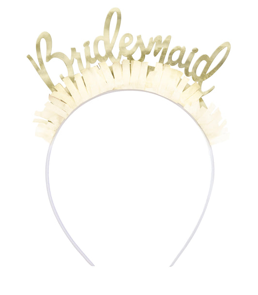 Hårbånd - "Bridesmaid" i nylon