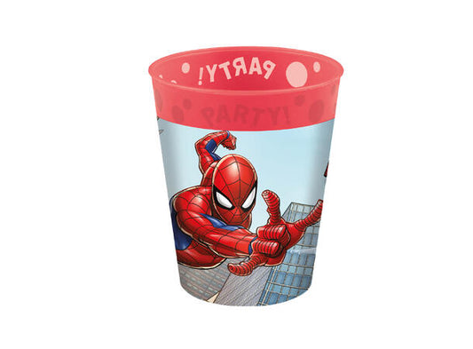 Spider-Man gjenbrukskopp i plast 2,5dl
