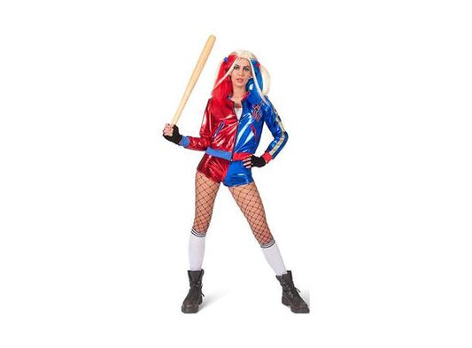 Harley quinn kostyme dame