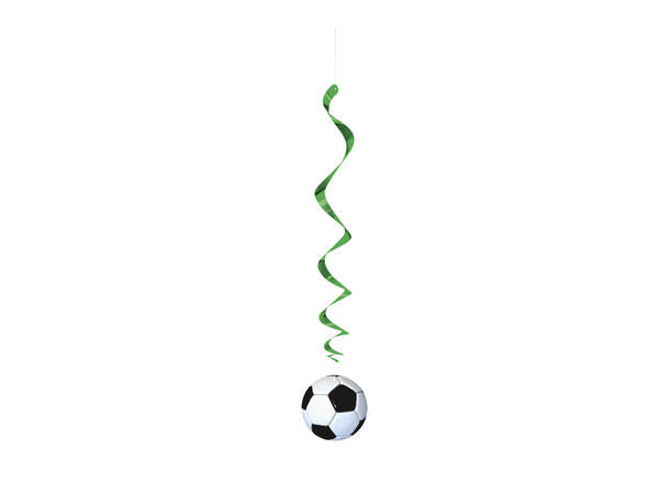 3D fotball hengedekorasjoner 66cm