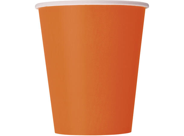 Oransje kopper i papp 2,5dl