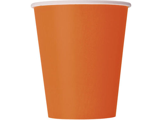 Oransje kopper i papp 2,5dl
