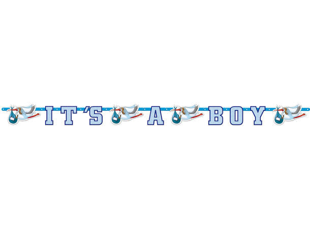 Bokstavbanner it`s a boy