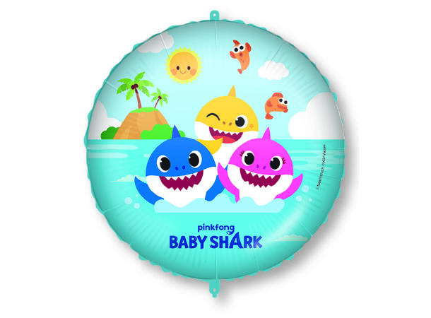 Baby Shark folieballong 46cm