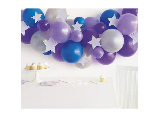 Ballonger med stjerner