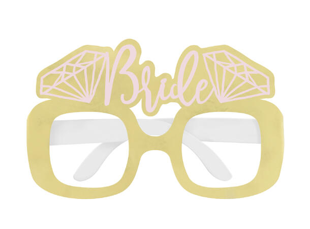 "Bridesmaid" Briller i papir - Dame