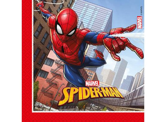 Spider-Man tolags papirservietter  33x33cm